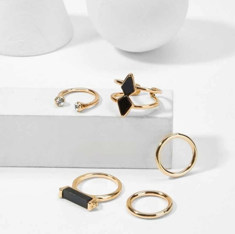6 Piece Chic ring Set